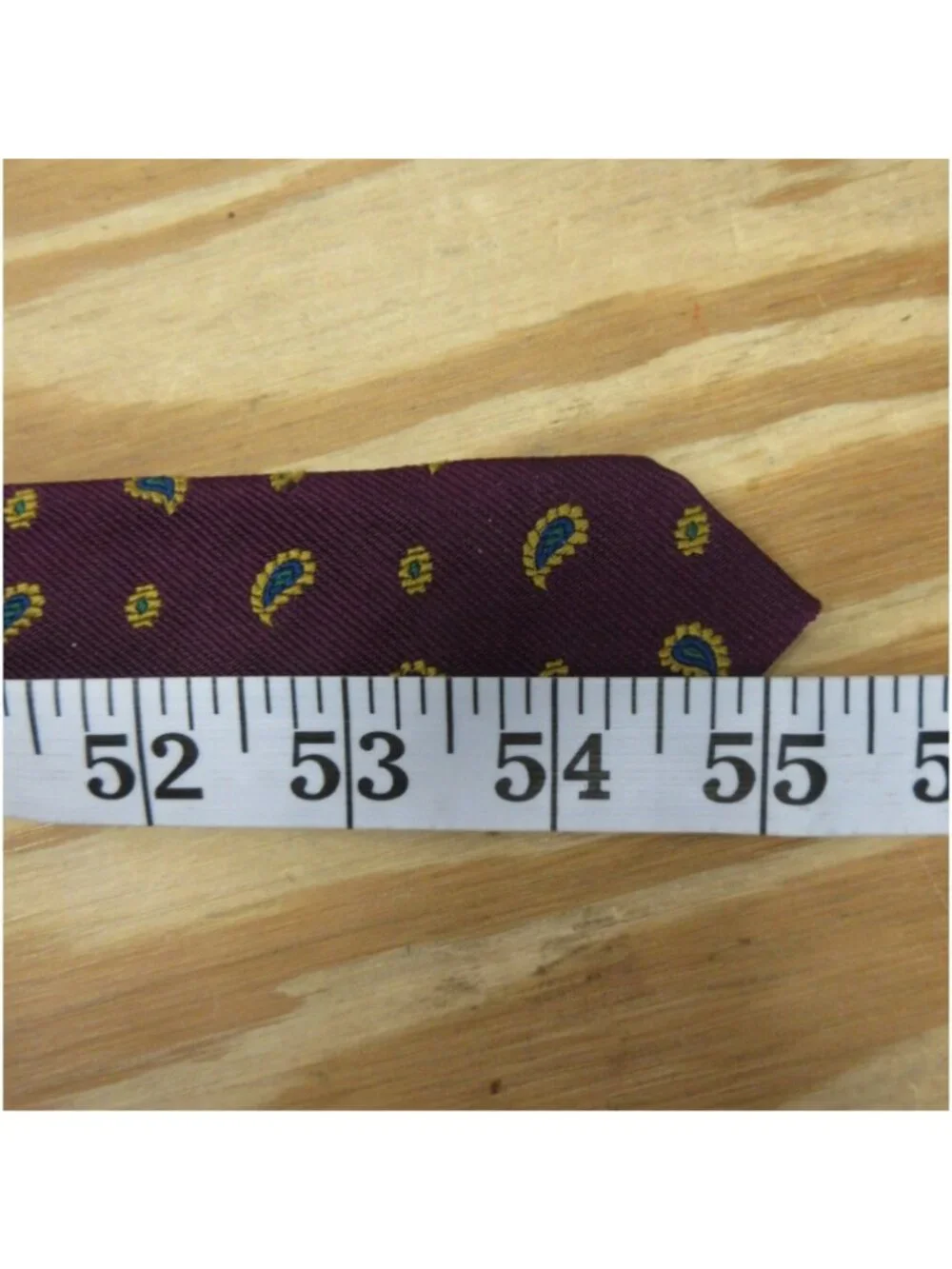 VINTAGE Polo Ralph Lauren Neck Tie Silk Jacquard Paisley USA Made